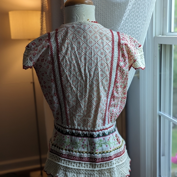 VTG CECILIA PRADO GORGEOUS BLOUSE XL (run smaller) - Picture 8 of 12